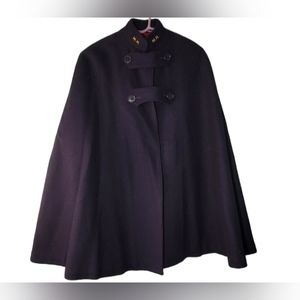 Brucks Vintage All Wool 1940s Nurse Cape